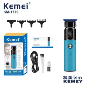ماشین اصلاح KEMEI مدل KM-1779 موی حرفه‌ا ی